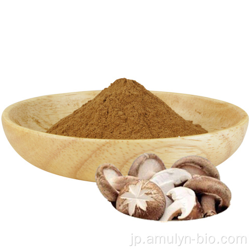 最高品質の工場供給Shiitake Mushroom Extract Powder